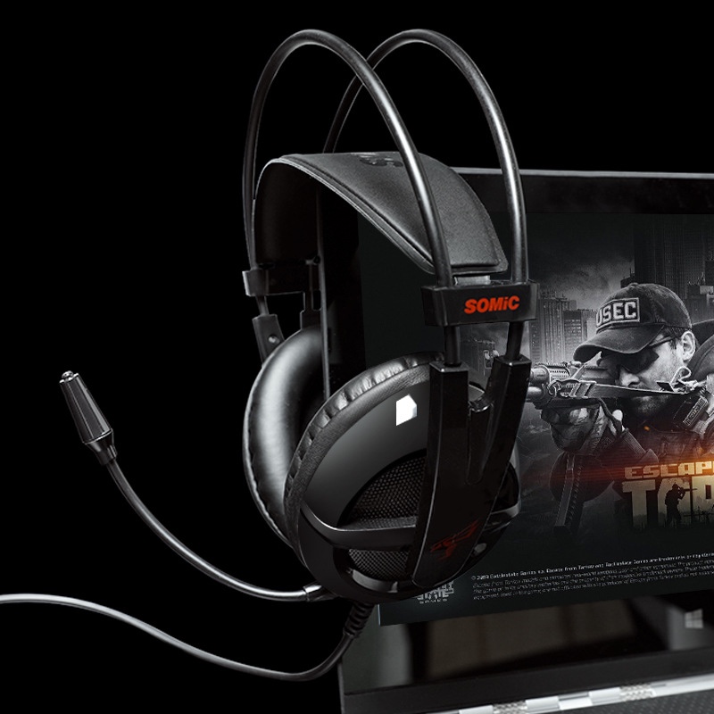 Auriculares auriculares para juegos auriculares 3.5+USb con auriculares de computadora con luz auriculares para laptop juegos auriculares para comer pollo con mac Application Scenario