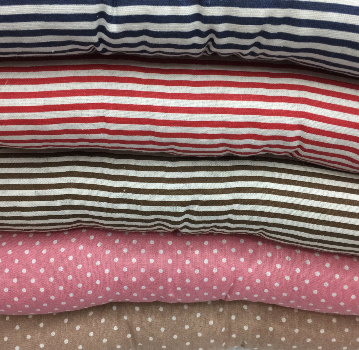 New Explosion Factory Direct Sales Thickened Strap Strap Polka Dot Striped Canvas Cushion Office Bay Window Tatami Cushioned Table Chair Cushion Specification drawing