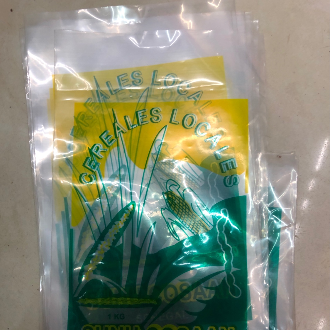 Freight self-care, 14x23 food packaging bag 1 kg pack of 100, 6.50 yuan/bag, custom.
