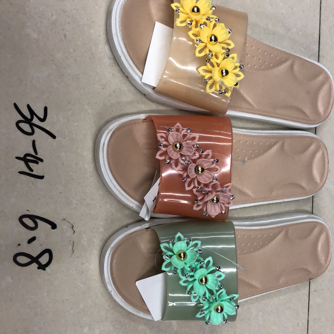Women's summer slippers details Picture