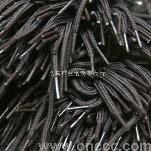 Black Polyester Shoelaces Various Specifications Spot Wholesale full figure