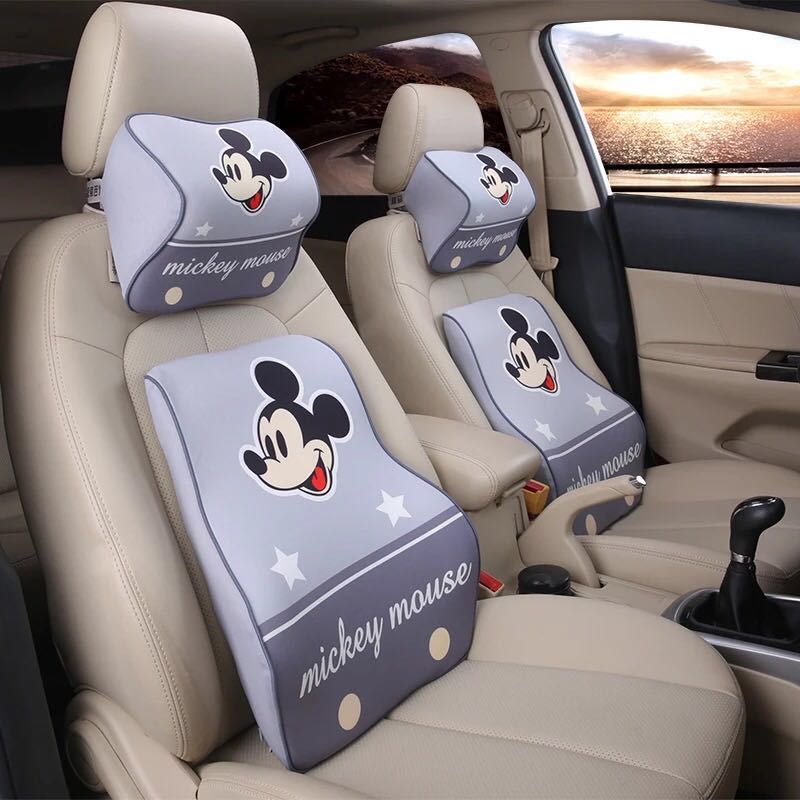 记忆棉汽车枕头腰靠车载          详情图6