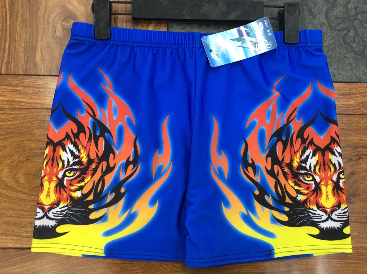 Men's enlarged Version of Dia orientated print swimming trunks 17 thumbnail