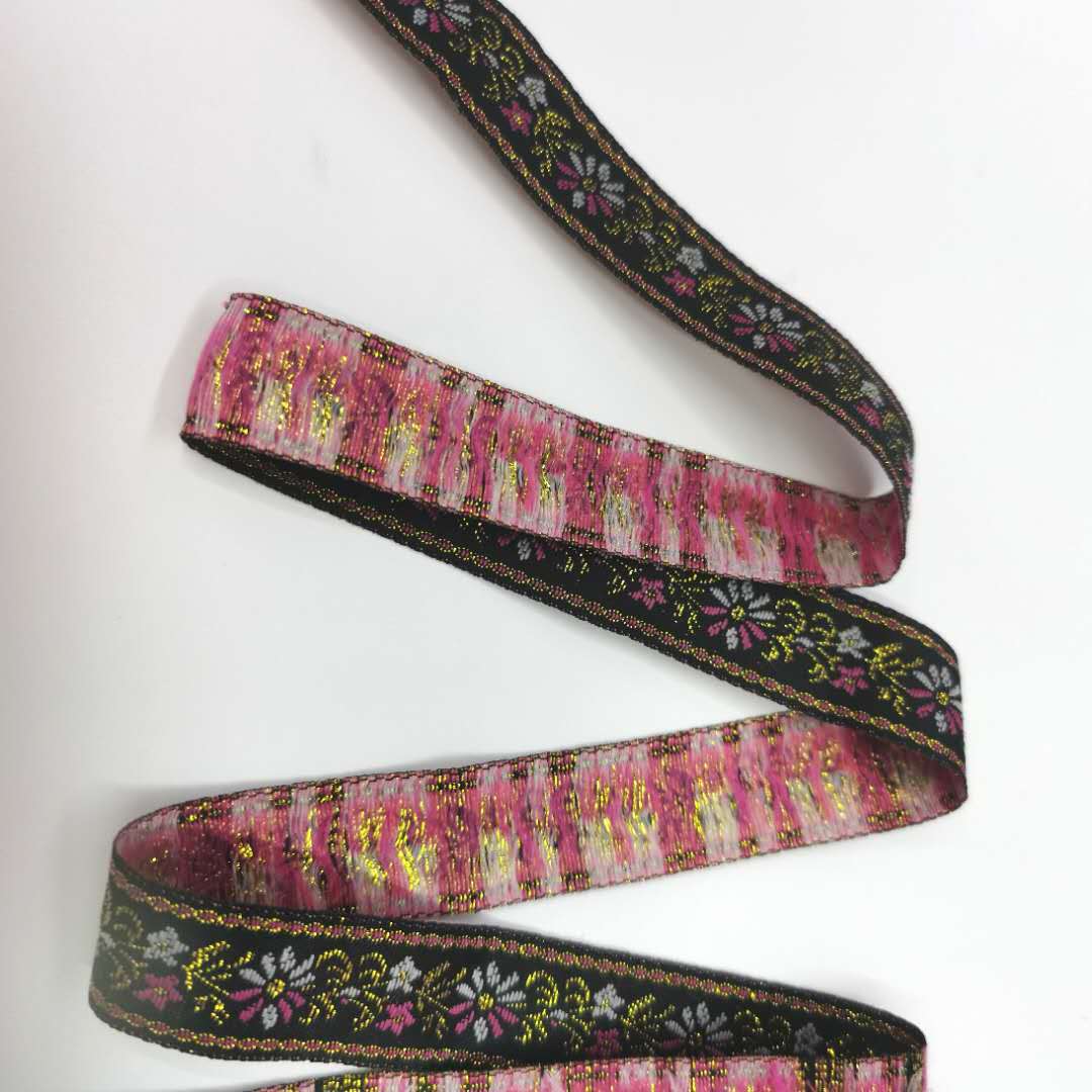 2Cm Polyester Belt, Nylon Belt Trademark Jacquard All Kinds Of Patterns Manufacturers Direct Sales Item Picture