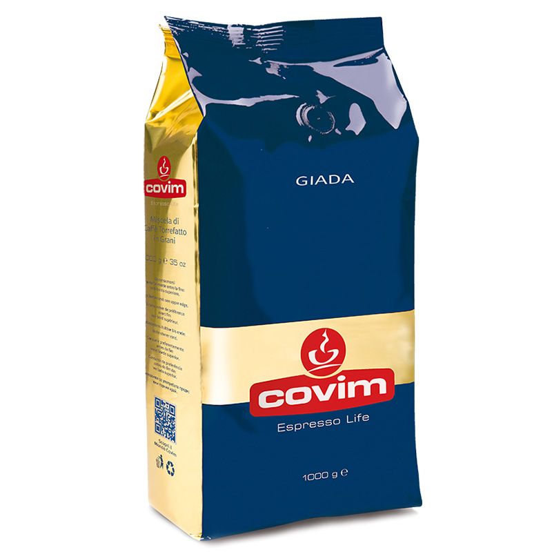 Covim珂威姆 意大利原装进口玉种咖啡豆 中度烘焙 可磨咖啡粉 1kg图