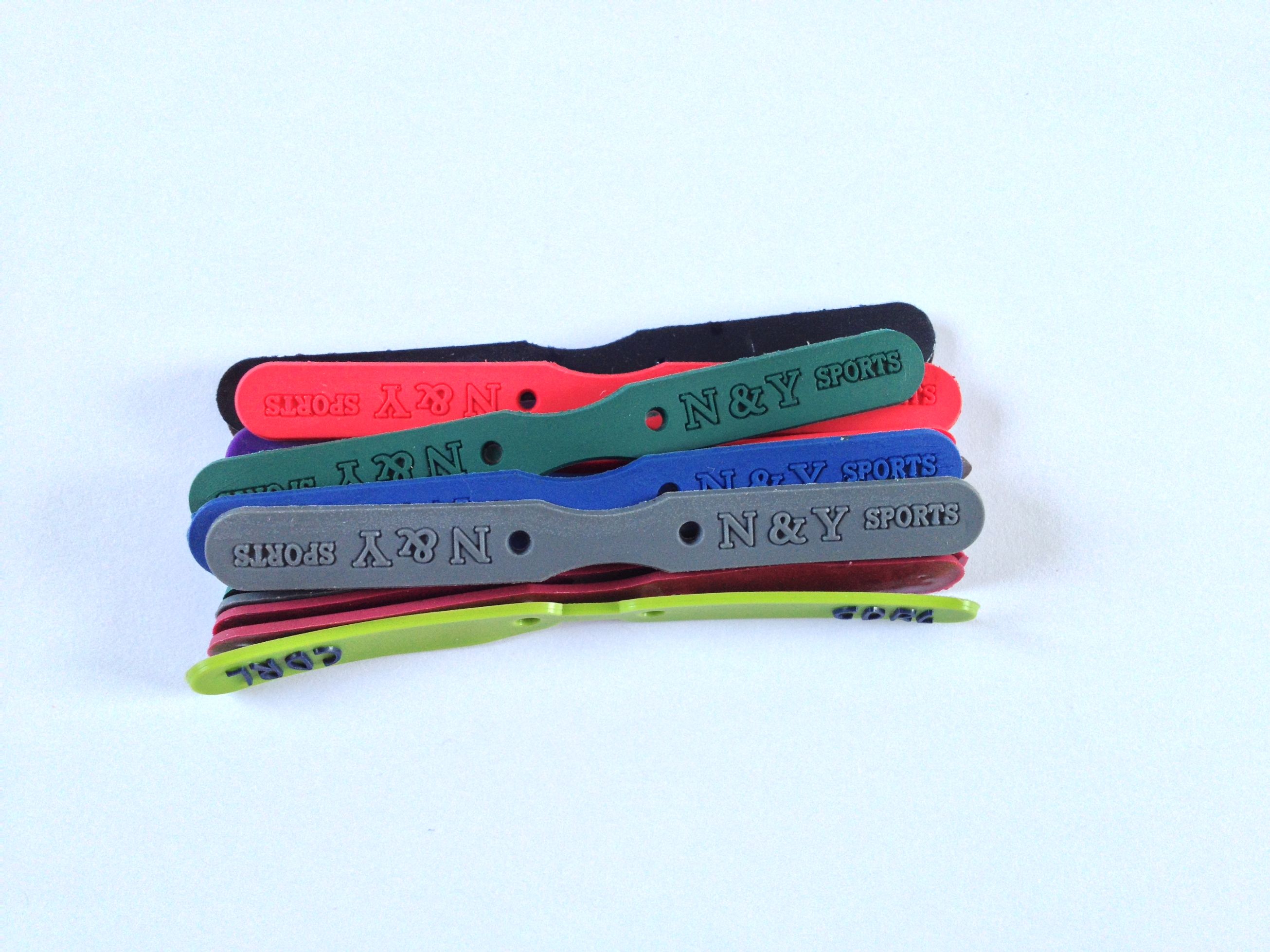 Flower rope two-color luggage garment injection molding translucent pull piece zip tail head 15