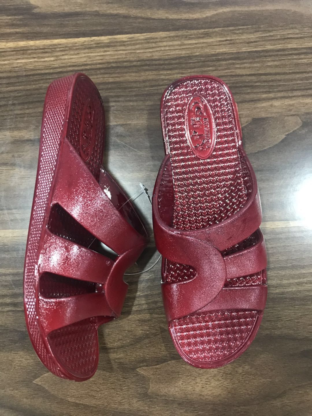 Women's Oil Slipper 03 details Picture