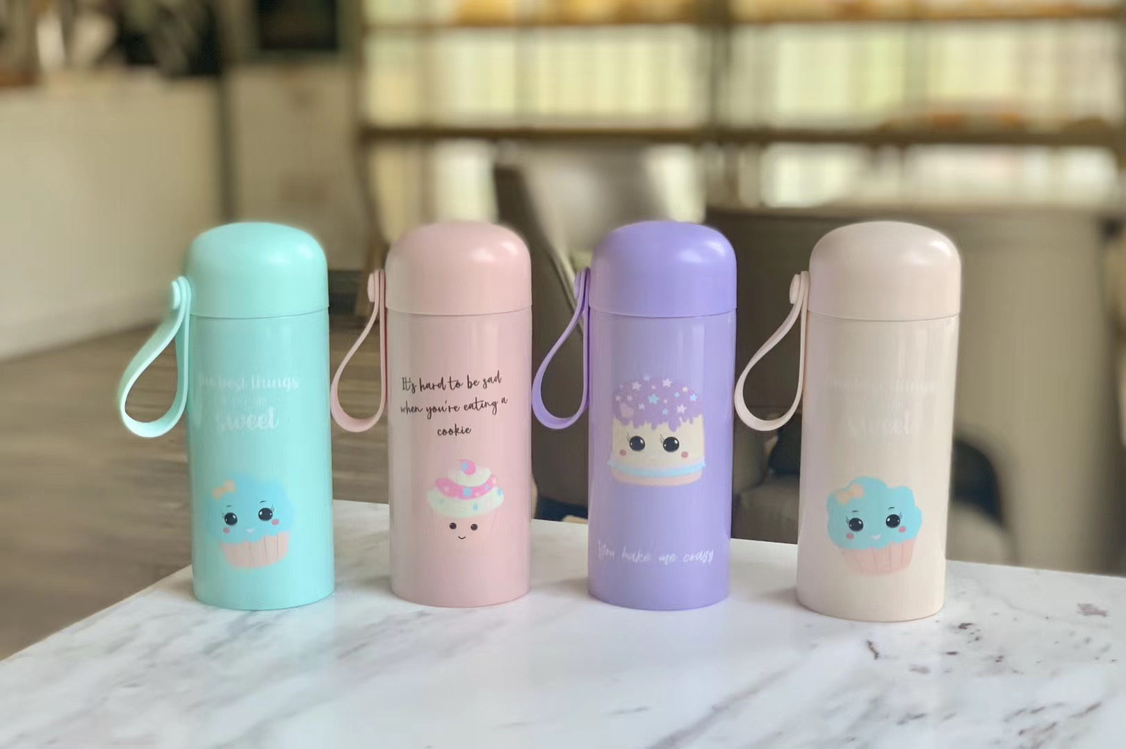 2020 New Small Q Thermos Cup 240Ml Dessert Series details Picture
