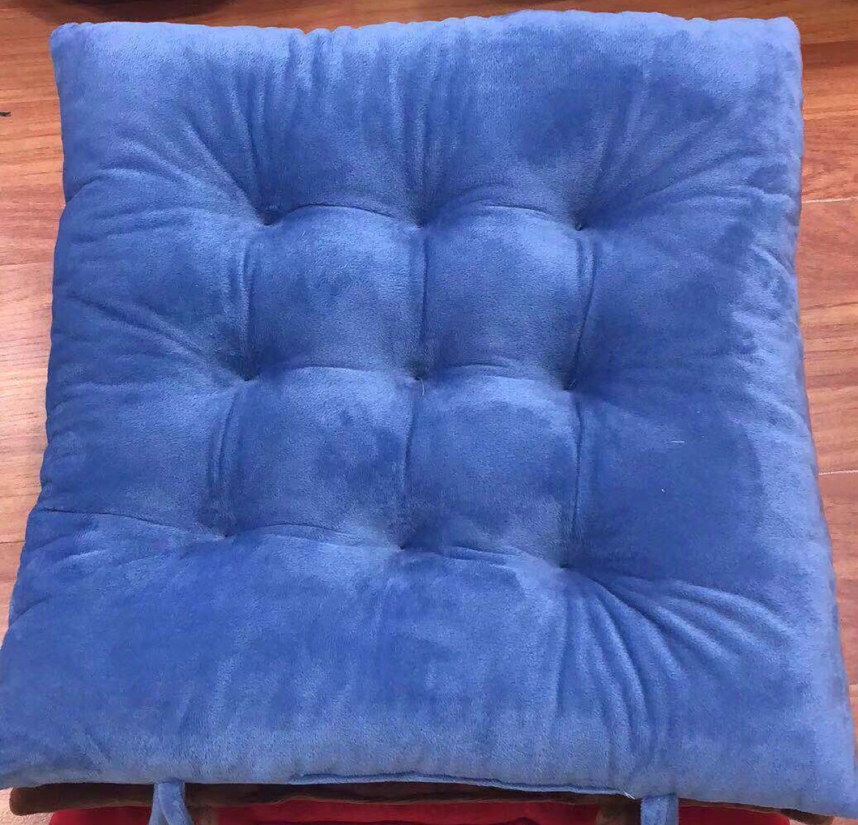 New Explosive Manufacturers Direct Sales Plain Crystal Velvet Nine Pincushion Ultra Soft Chair Cushion Monochrome Cushion Specification drawing