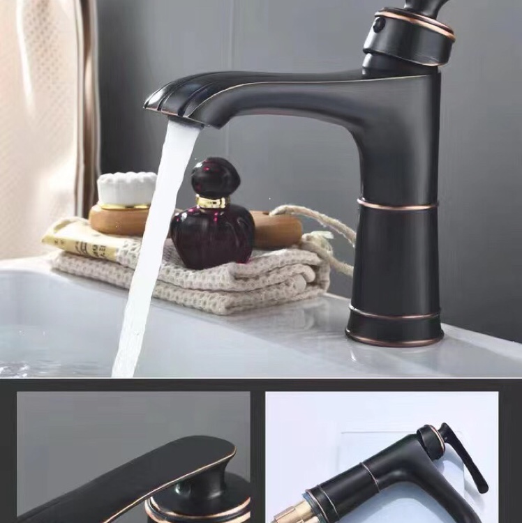 Black copper faucet thumbnail