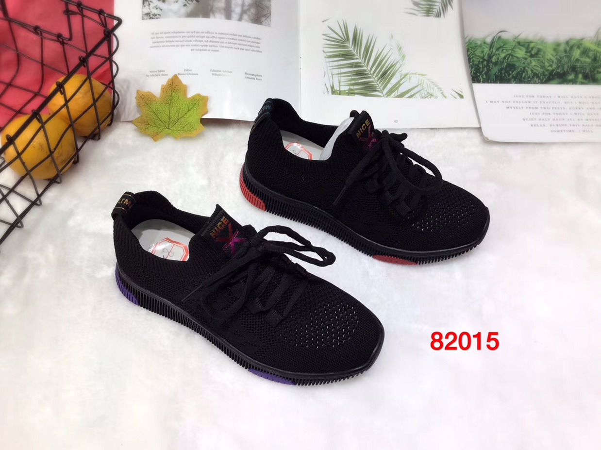 Flying knitting shoes 82015 black 35 to 40 yards thumbnail