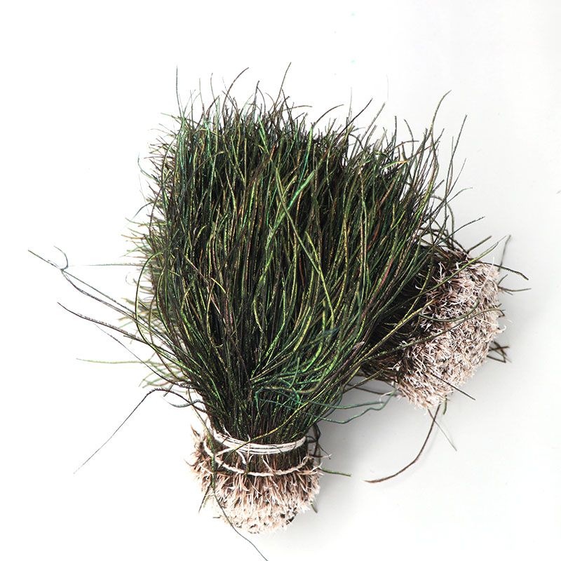 孔雀羽毛孔雀丝DIY15-20cm饰品配饰服装辅料详情图4