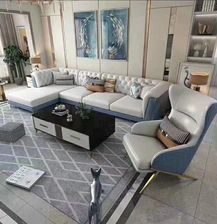 现代轻奢真皮沙发质量保证美观大气真皮沙发卧室客厅家具