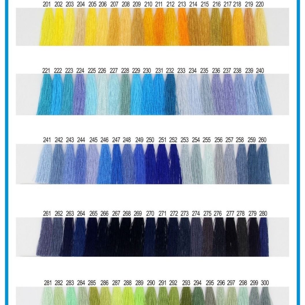 人造丝120D/2电脑绣花线草绿色详情图9