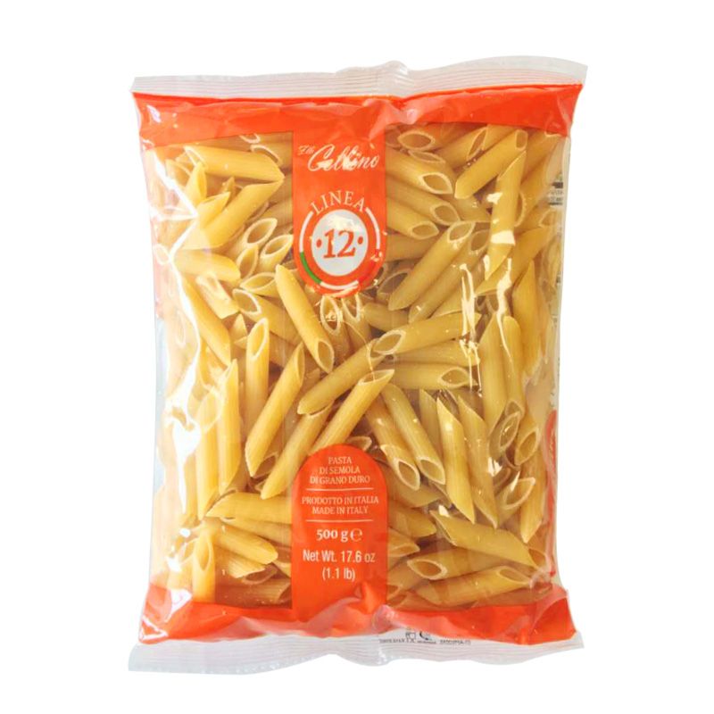 Cellino切林诺 进口通心粉意大利面条 意面 两头尖面500gx3袋产品图