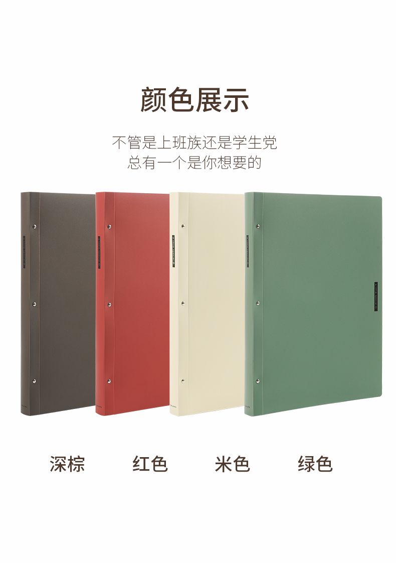 KOKUYO/ Guoyu WSG-CBS20 1-meter New pure Data Book, A4/20 pages, available in 4 colors detail image 7