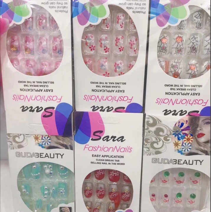 Nail art, nail prosthesis, nail patch details Picture
