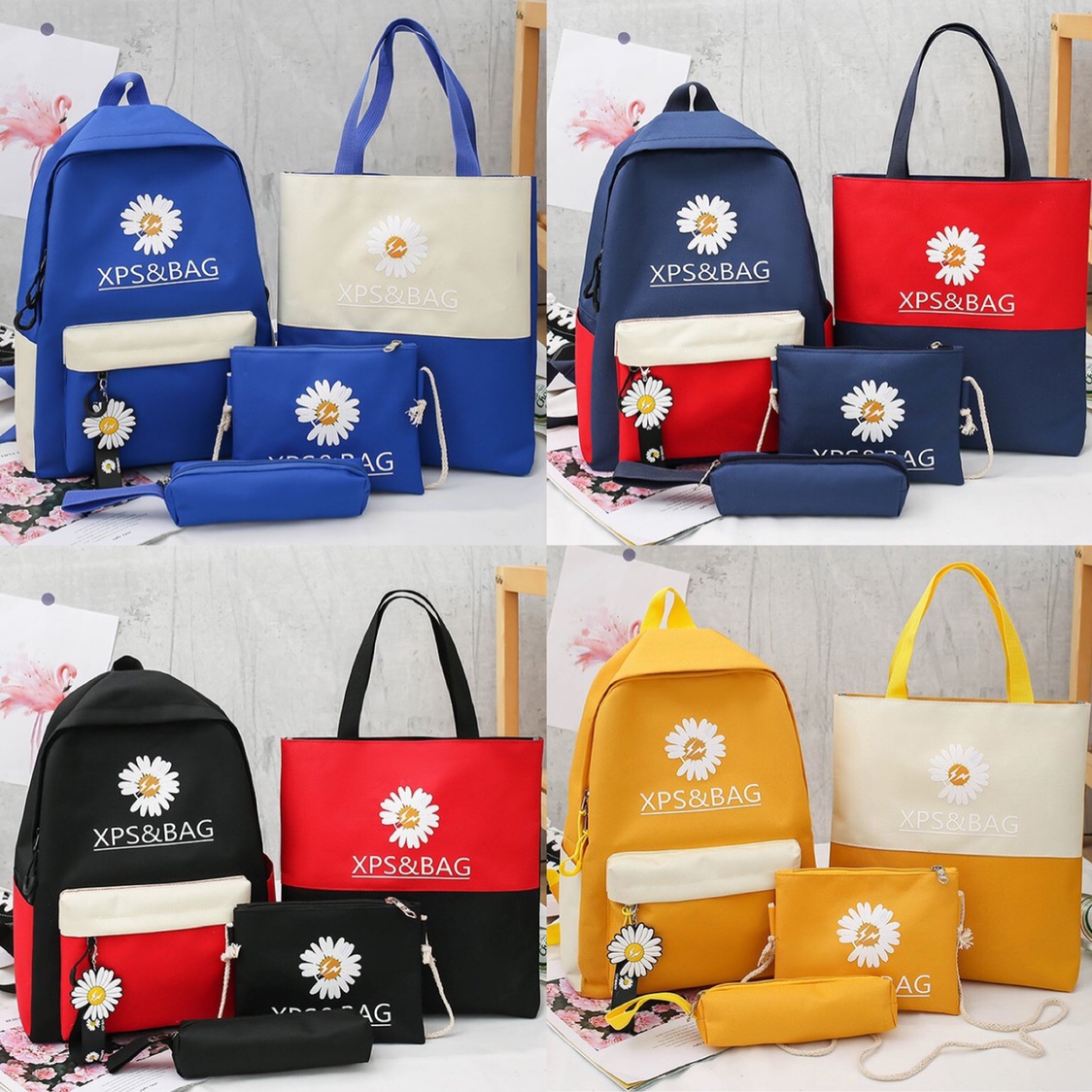 ins Korean-style casual school student backpack