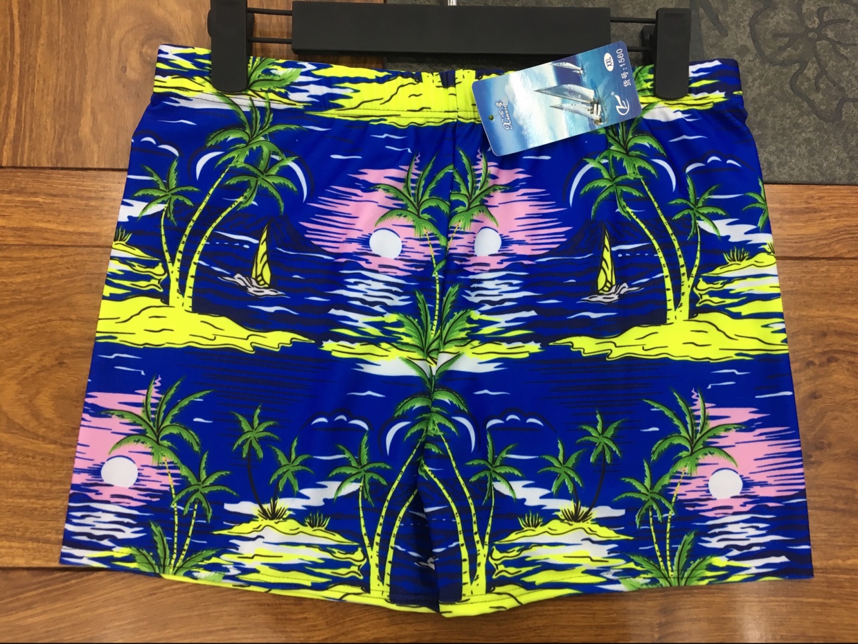 Men's enlarged Version of Dia orientated print swimming trunks 16 thumbnail