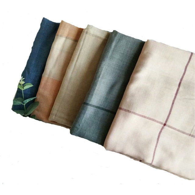 Autumn And Winter New Extra-Large Imitation Wool Plaid Scarf
