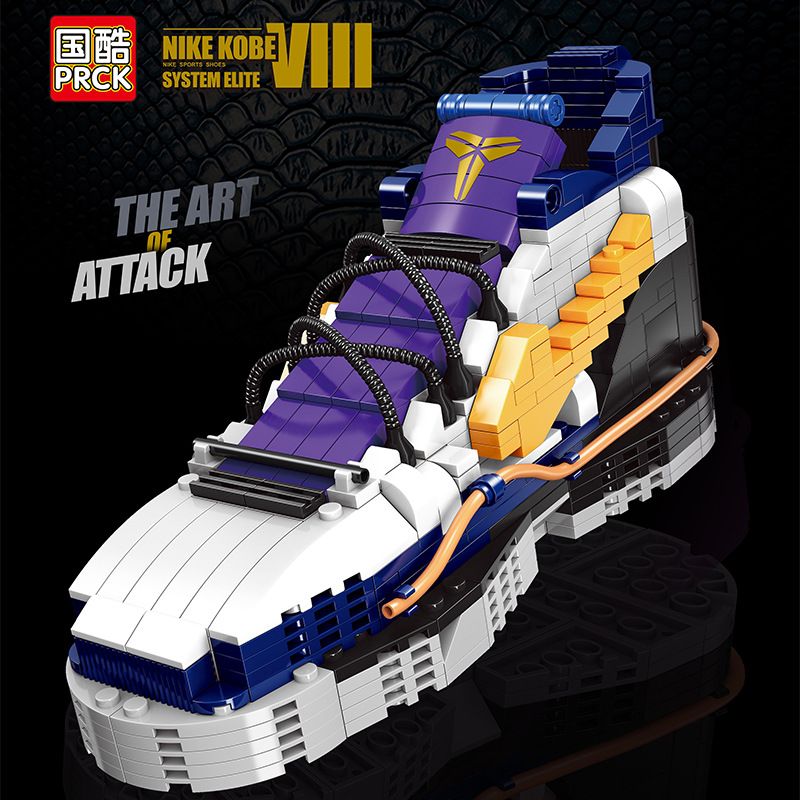 China cool popular logo AJ sneaker block collection series assembly toys thumbnail