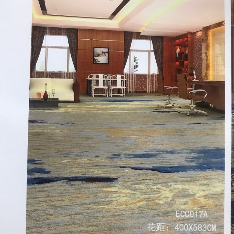 涤纶印花地毯酒店地毯宾馆地毯家用办公室地毯产品图