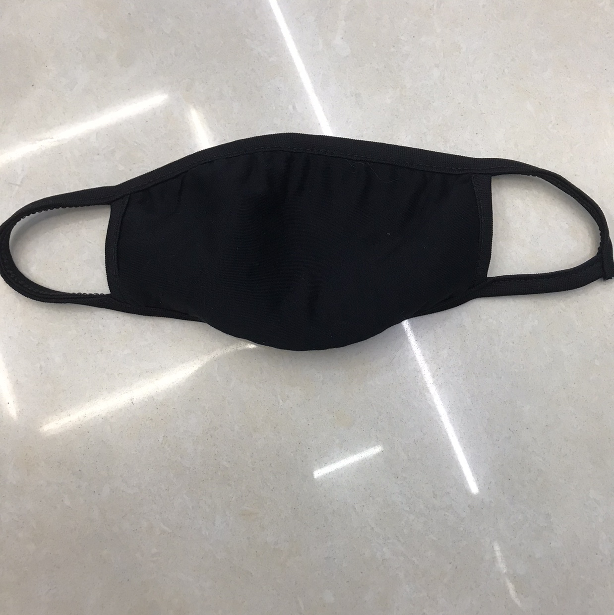 成人棉布口罩超柔防尘保暖可水洗黑色可定制【外贸专供】