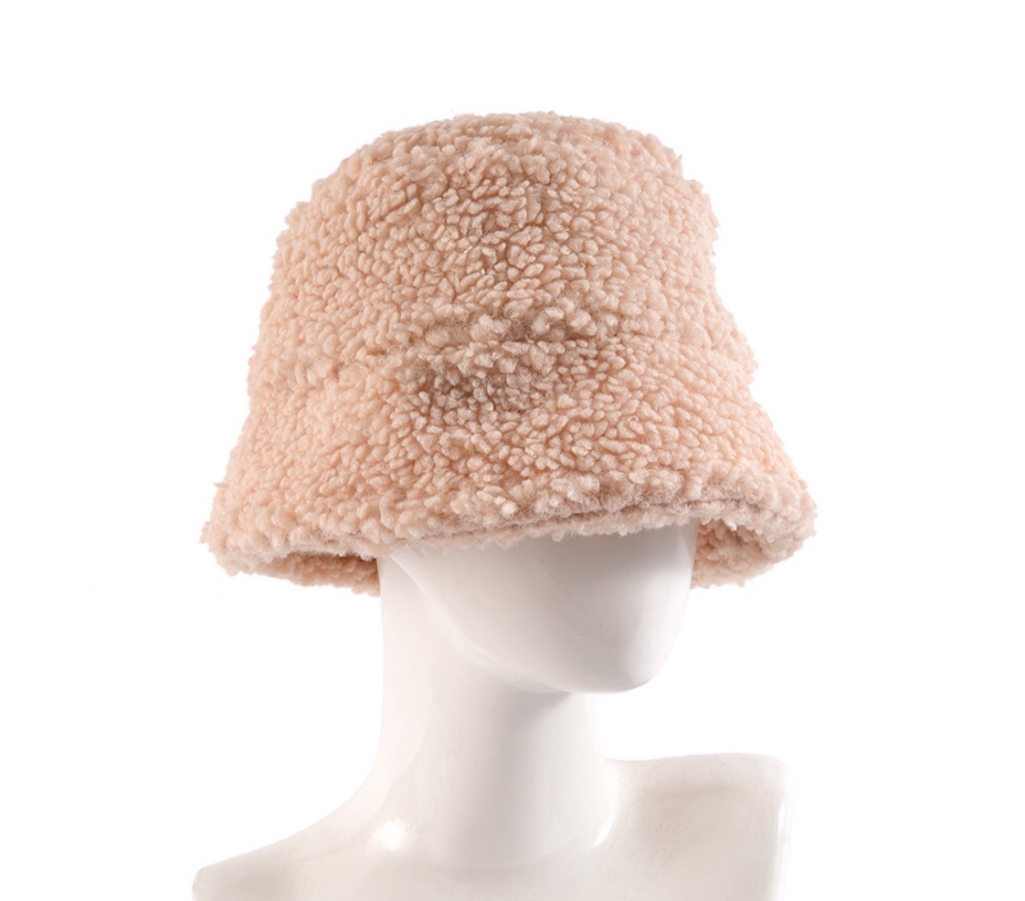 2020新款羊羔绒渔夫帽日系复古女士时尚保暖百搭渔夫帽字定制产品图