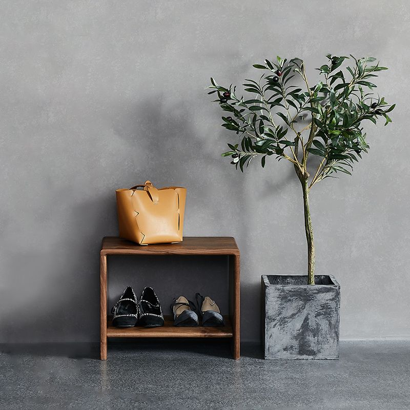 黑胡桃木北欧收纳实木换鞋凳鞋进门条凳家用卧室床尾凳试鞋长凳子详情图1