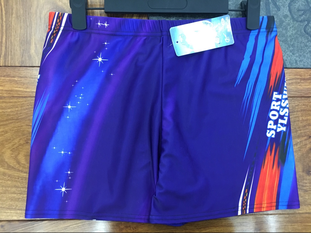Men's enlarged Version of Dia orientated print swimming trunks 2 thumbnail