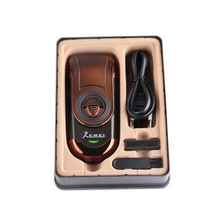 科美KEMEI KM-Q788正品刮胡刀电动剃须刀批发 充电式剃胡须刀产品图