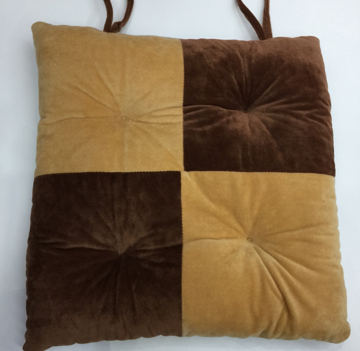 New Explosive Manufacturers Direct Sales European Color Crystal Velvet Cushion Home Sofa Table Warm Chair Cushion Student Seat Cushion