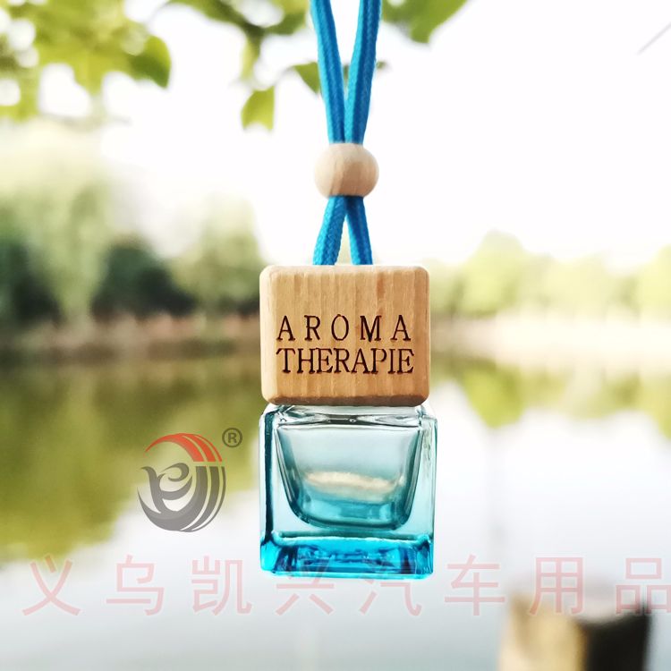 8ml榉木盖 彩色四方玻璃瓶香水瓶挂瓶 空瓶厂家量大价优 可定logo详情图5