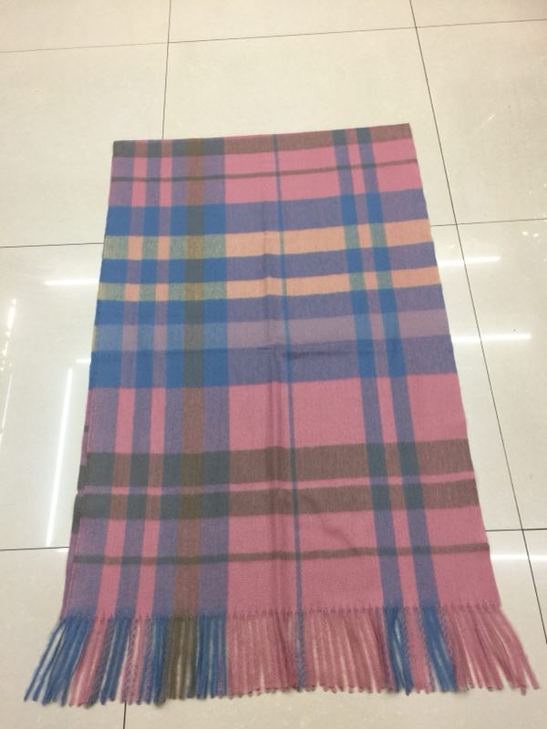 Scottish Classic Plaid Scarf Thickened By English Style Grey Shawl For Lovers