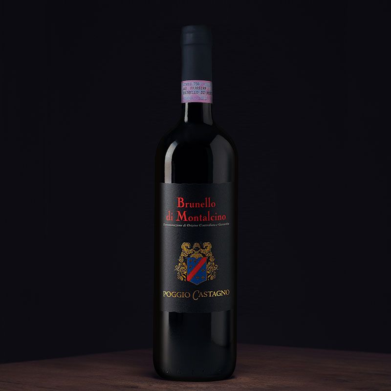意大利原瓶进口 POGGIO CASTAGNO 卡斯诺布鲁奈罗红葡萄酒细节图