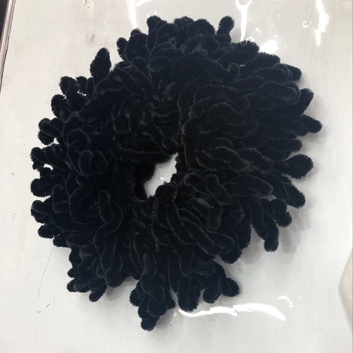 100 pieces of furry Muslim hair accessories are so colorful and beautiful. They are super nice. Just looking at them makes you want a hair band