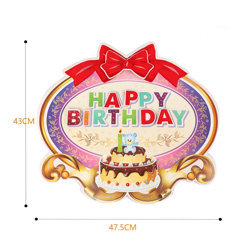 2023年畅销的3D圣诞用品生日贴纸BJ771详情3