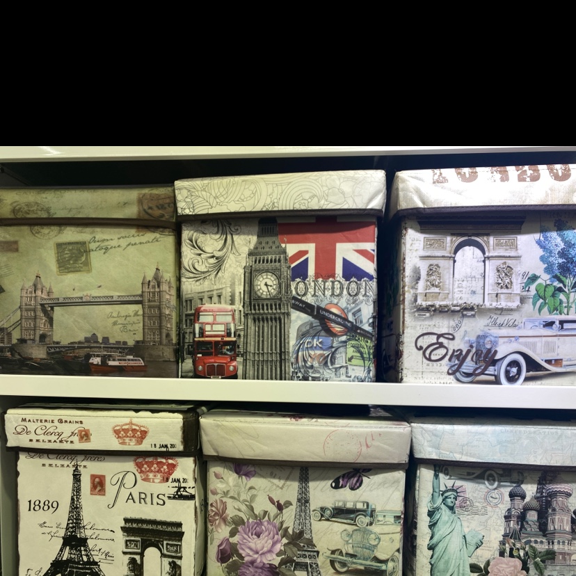 Style Cartoon Storage Stool