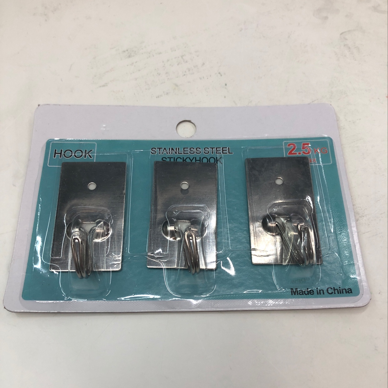 Stainless Steel Adhesive Hook 2