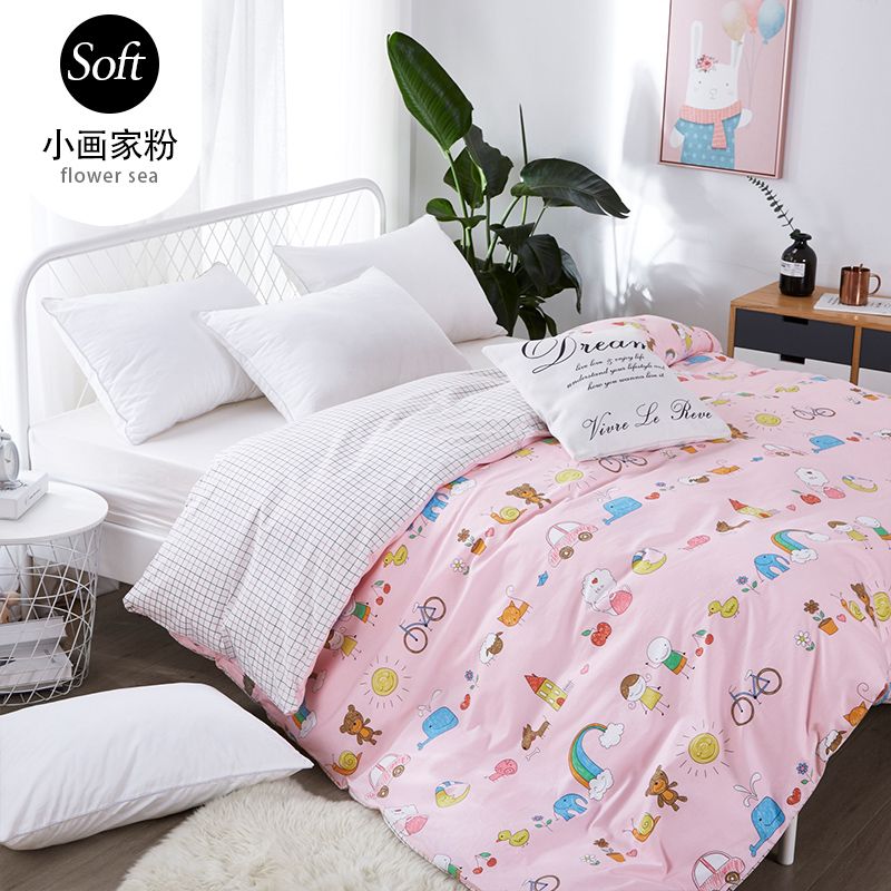 Cotton Cotton Children's Cartoon Pattern Single Bed Cover Bed Cover Bed Cover 7
