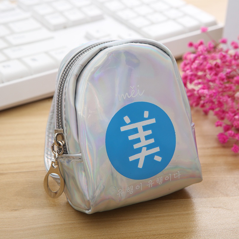厂家新款女士pvc迷你零钱包 创意背包卡包硬币包 钱包定制批发细节图