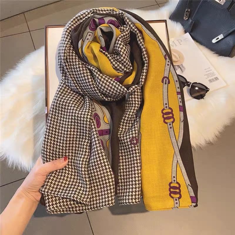 Scarf Ladies Shawl Autumn Winter Lady 39817