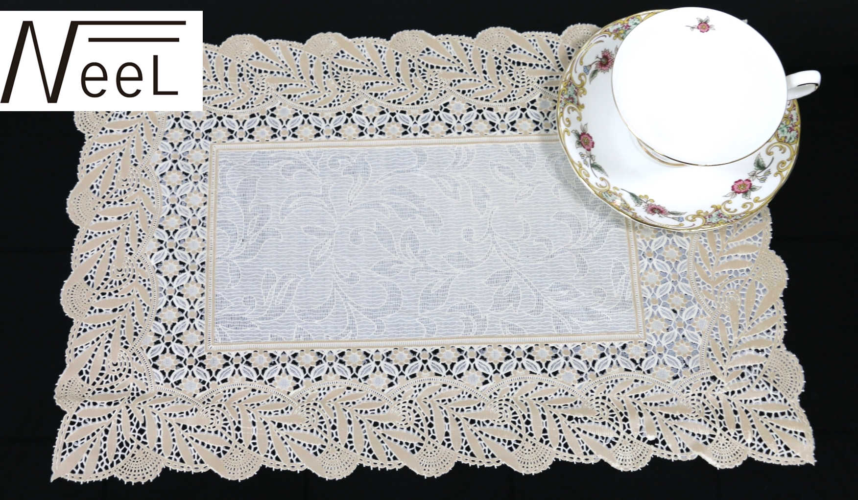 Lace Lace Tablecloth Modern Chinese Rectangular Table Cloth Coffee Table Advanced Sense Of High-End