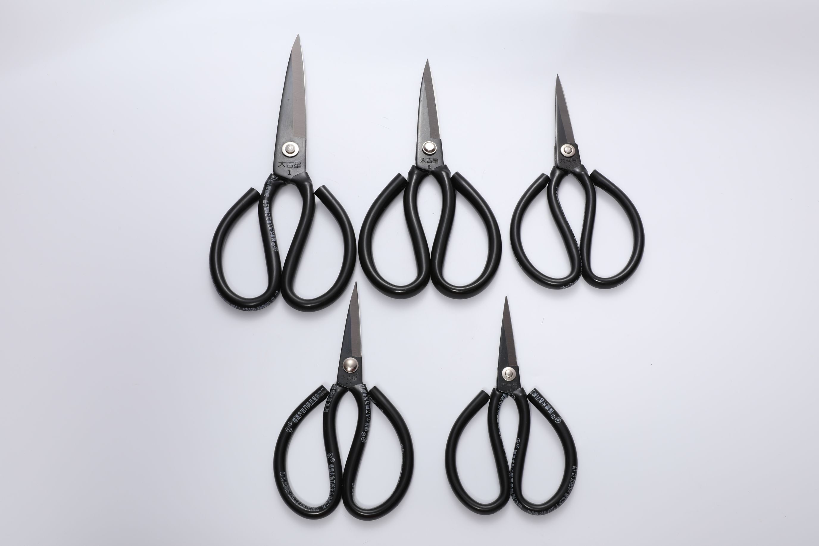 Dajixing No. 4 industrial shears with black handle thumbnail