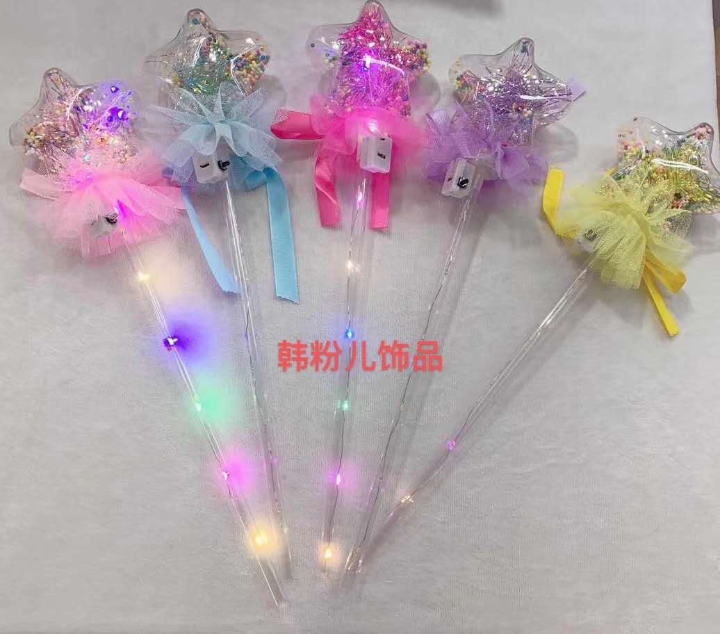 Five star lit fairy wand thumbnail