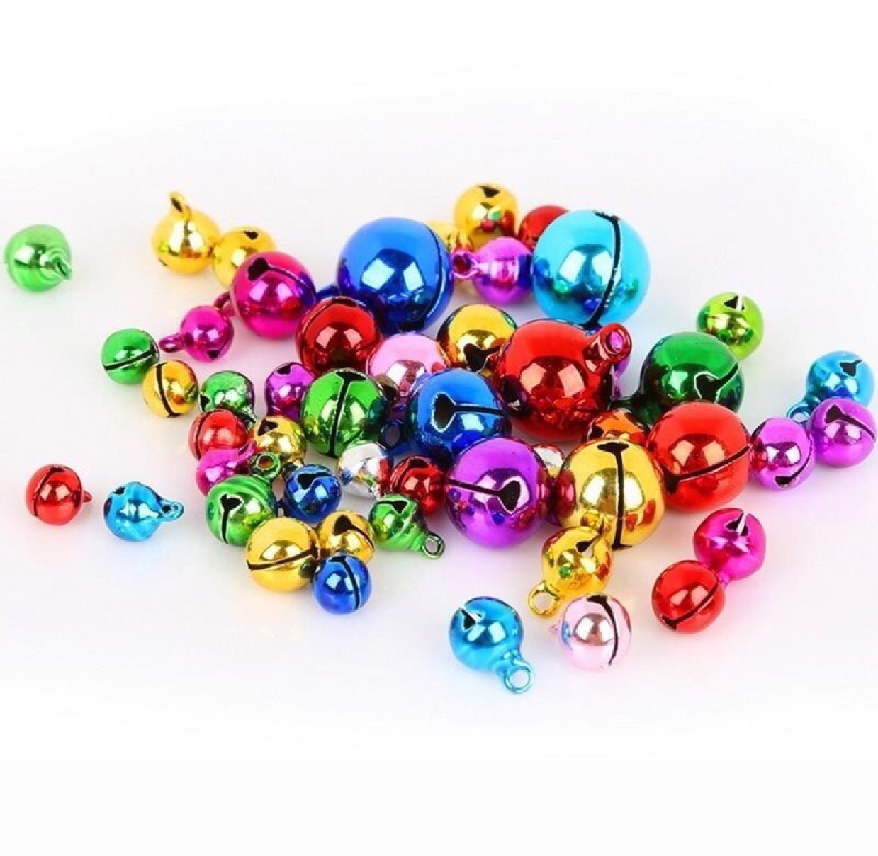 Copper vacuum small bells, D1Y jewelry accessories, bracelets, anklets, earrings, necklaces and accessories details Picture