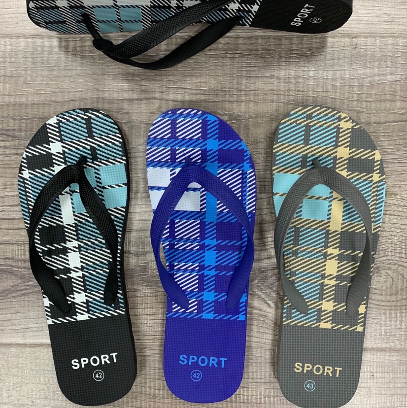 Men's color flip-flops 15
