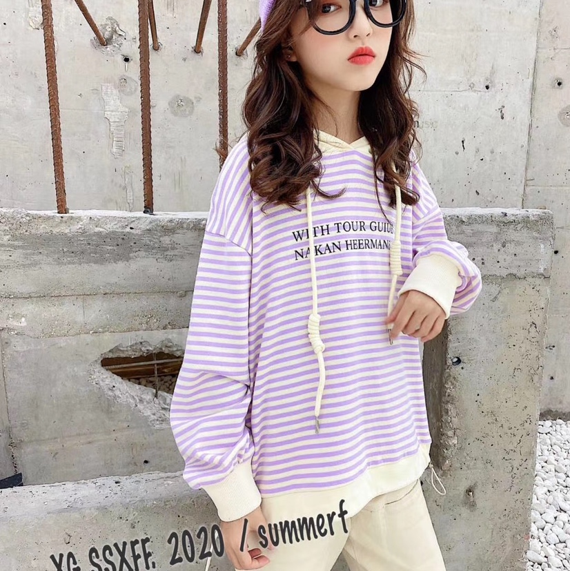 Little Fly fashion autumn new south Korean version with a hat loose hoodie thumbnail