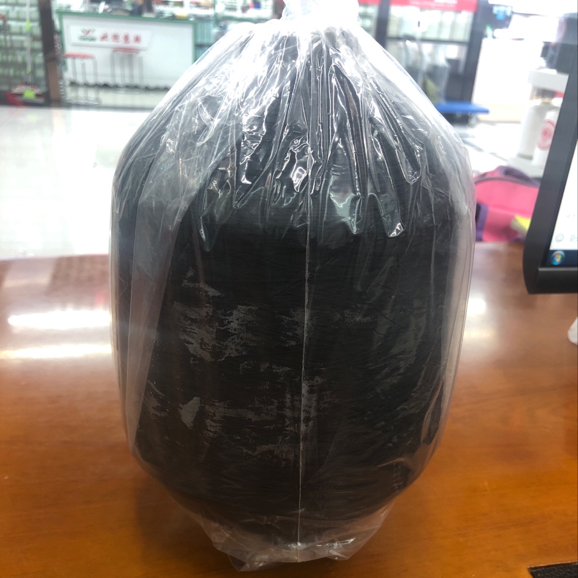 300D黑色高弹锁边丝厂家直销