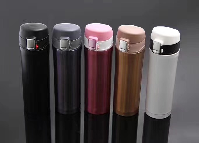 Double vacuum stainless steel vacuum insulation cup bounce cover 500ml customizable LOGO
